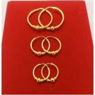 Anting terbaru anting gipsy polos pentol lapis  logam Kuningan anti karat anti luntur yang terlaris saat ini anti karat dan luntur