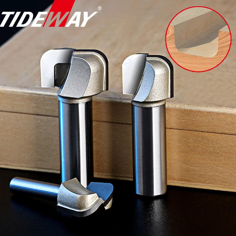 หัวกัดไม้ "Tideway" คมโค้งคู่ สำหรับเครื่อง CNC/เปิดร่อง