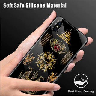 OPPO A3 A3X A60 A18 A78 A79 A17 A54 A38 A58 A77 A98 A17K A57 Pro 4G 5G เคสออปโป้ Hard Glass Case