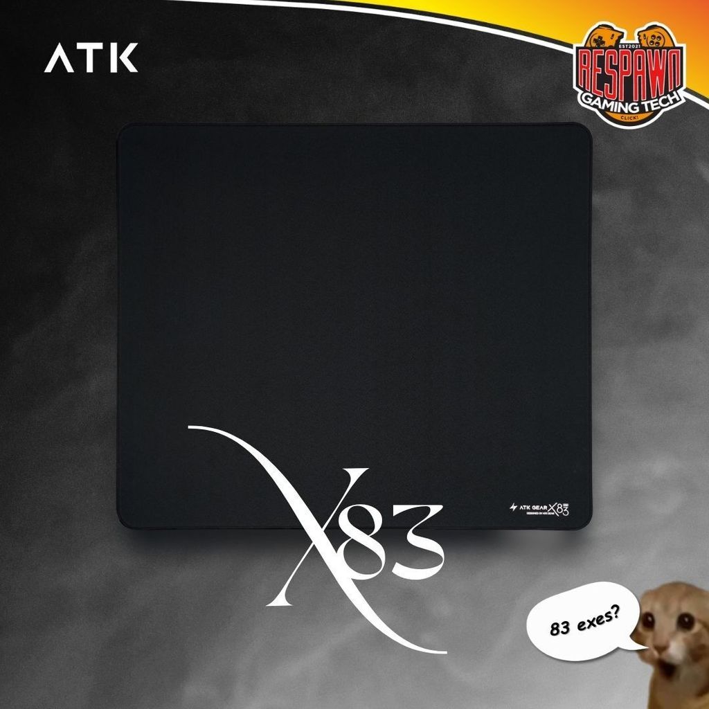แผ่นรองเมาส์สําหรับเล่นเกม ATK X83 XSoft ESport