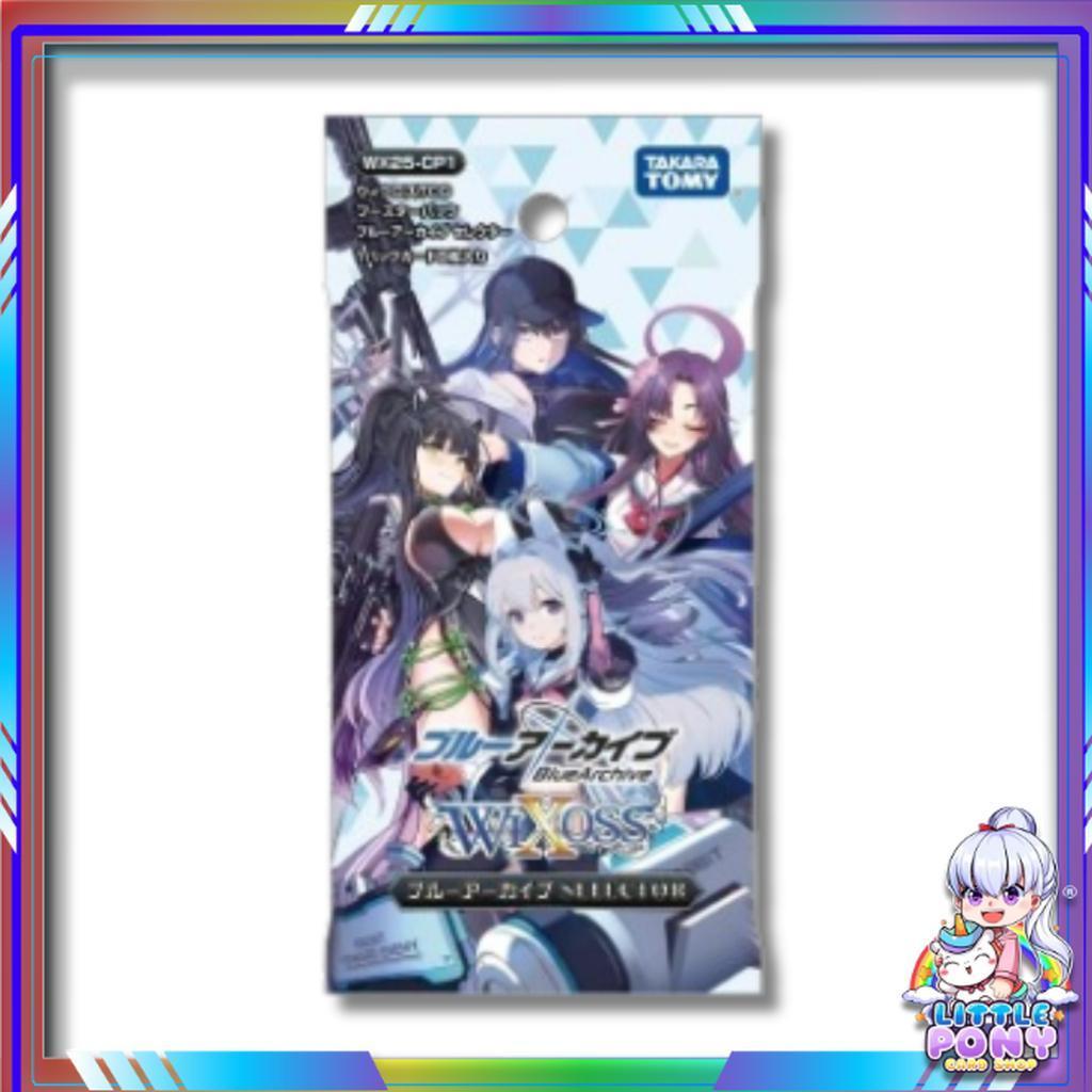 [ พร้อมส่ง! ] แยกซอง การ์ดเกม WIXOSS / Blue Archive SELECTOR [WX25-CP1] : Takara Tomy ของใหม่! (p4)
