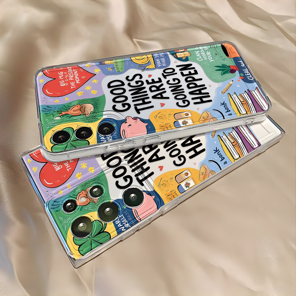 เคสโทรศัพท์กันกระแทกแบบใส For Samsung A57 A56 A07 A17 A37 A05S A55 A26 A06 A36 A50 A35 A72 A22 A73 A15 A25 S25 S26 Ultra - รูปที่ 2