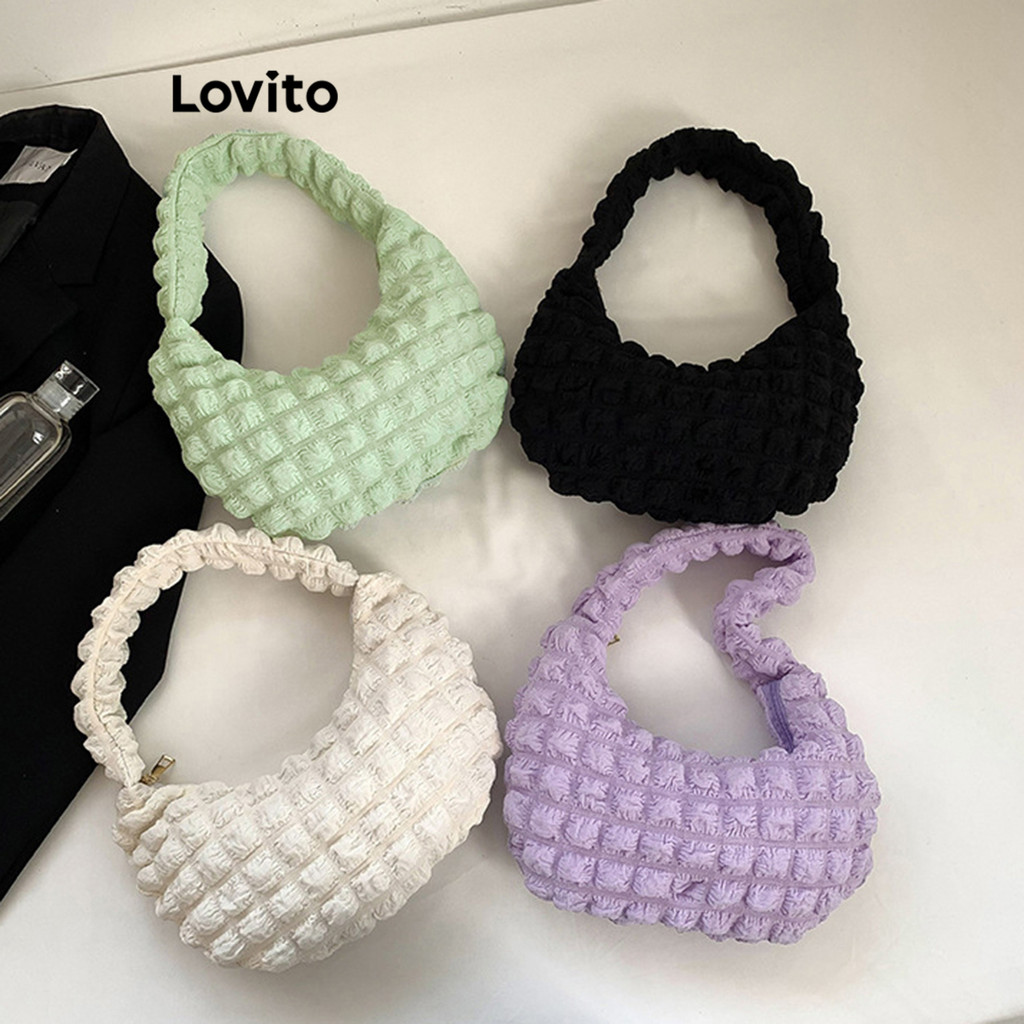 Lovito حقيبة كتف كورية صغيرة كاجوال — صورة 5