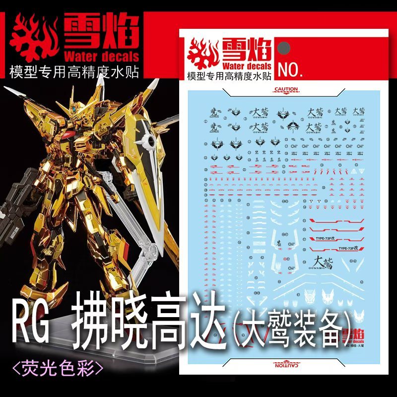 RG-58 | 1/144 AKATSUKI GUNDAM (OOWASHI UNIT) สารละลายน้ํา