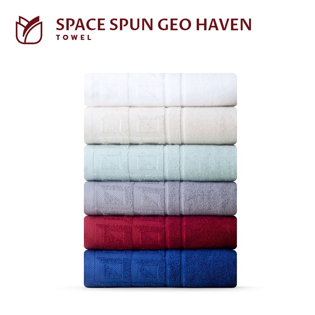 Frolina Home Space Spun Geo Haven ผ้าขนหนูโรงแรม