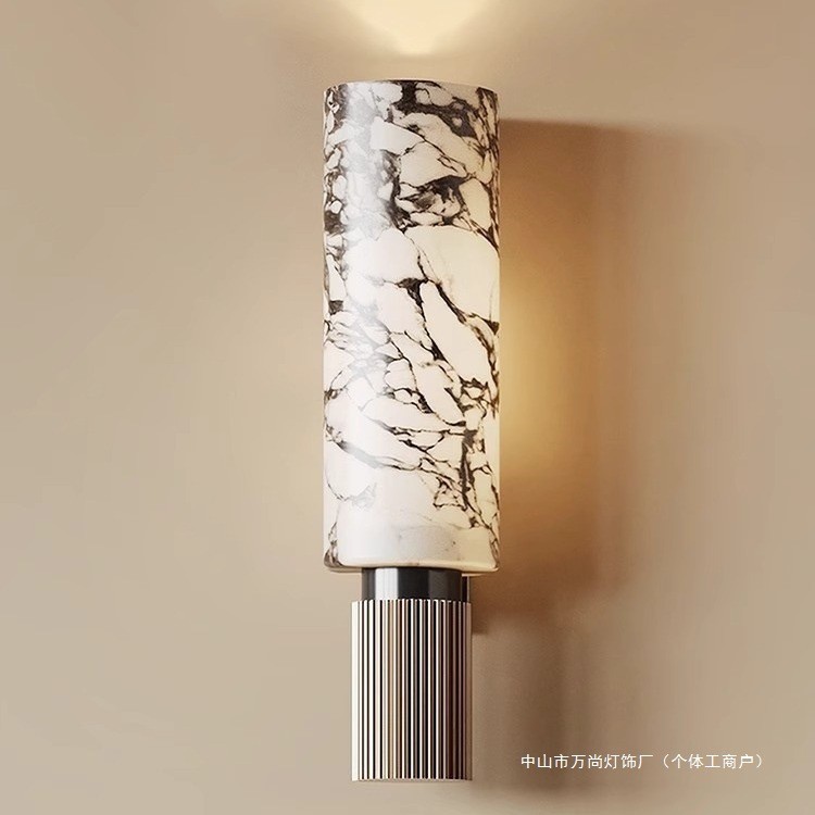 Postmodern bedroom bedside wall lamp, simple design for hotel rooms, corridors, living rooms, and st