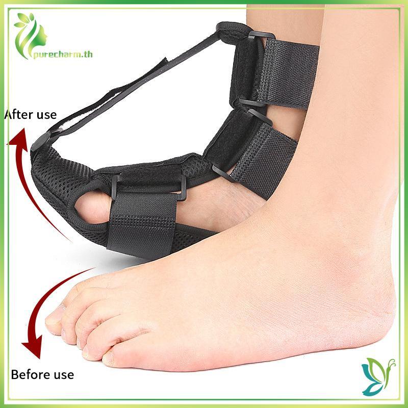 [ความงาม] Plantar Fascitis Night Splint ปรับ Plantar Fasciitis Relief Sos สําหรับผู้หญิงและผู้ชาย Pl