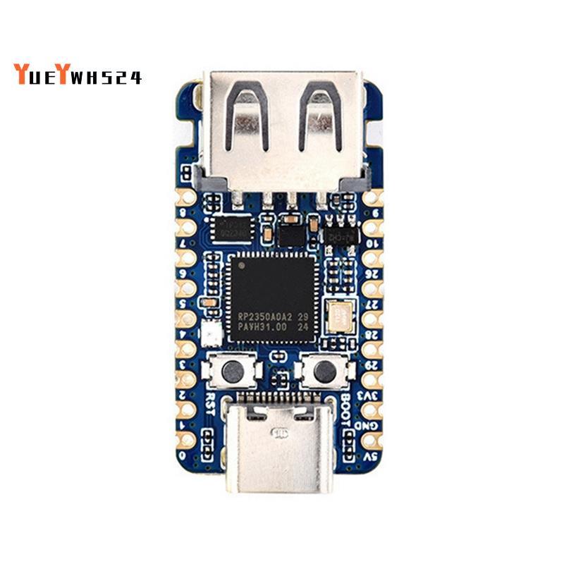[ขายดีที่สุด Y4]RP2350-USB-A RP2350A USB Mini Development Board 2Mb Flash Core Board Programmable US