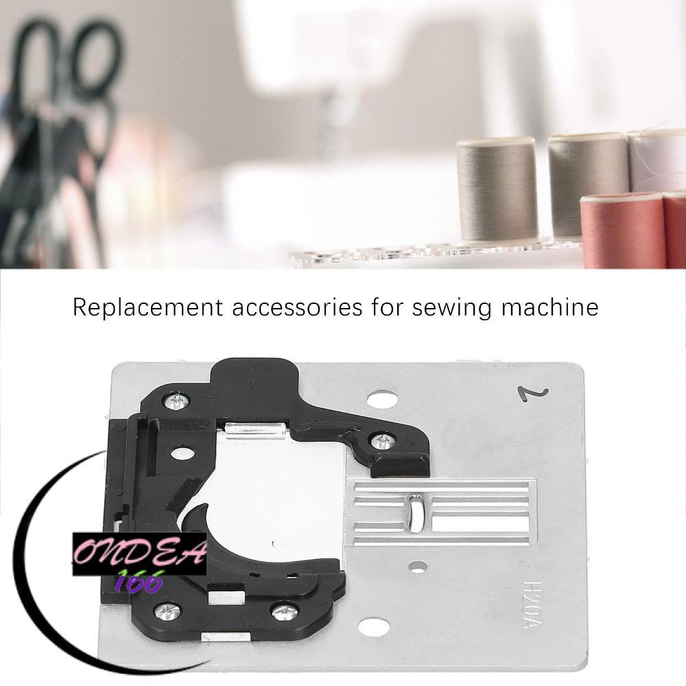 ONDEAL66 เย็บเข็ม,เหล็ก H20A แผ่นเข็มเปลี่ยน, 80HP/60HR/70/9050/91 ฝาครอบโปร่งใสเข็มคอแผ่นสําหรับ 80