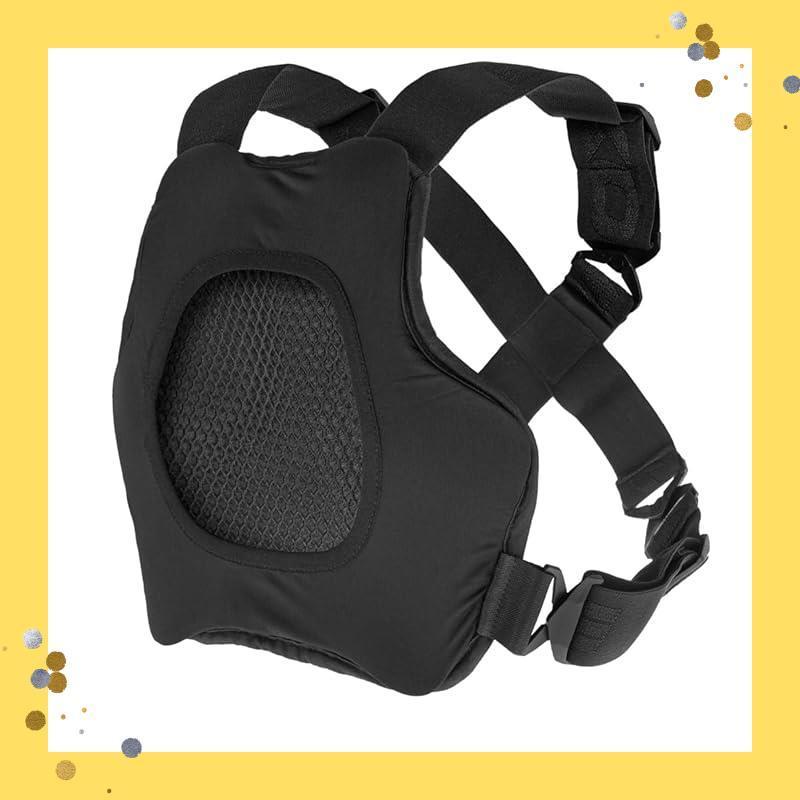 KOMINE 00-917 KK-917 KOMINE Chest Plate Cover Multi Black Free