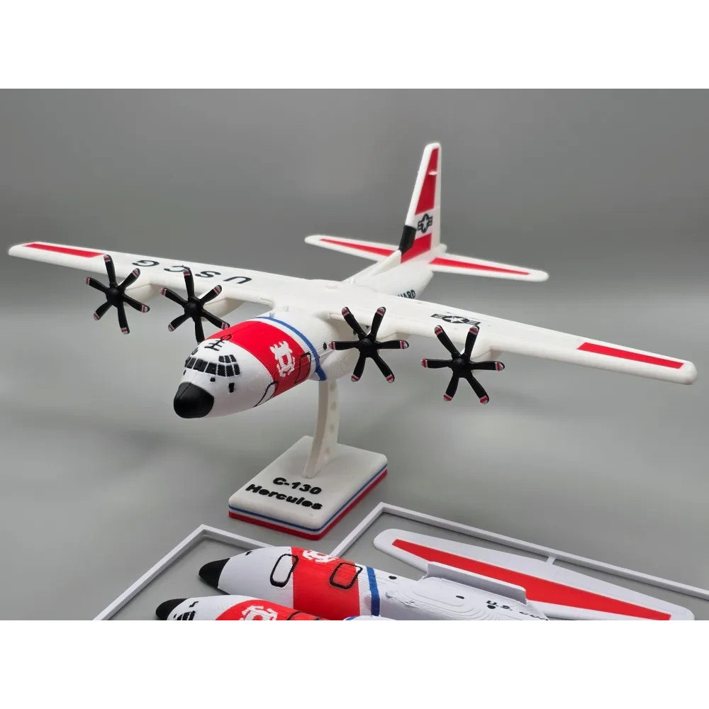 [Meow.sensei] HC-130 US Coast Guard Aircraft Set Card