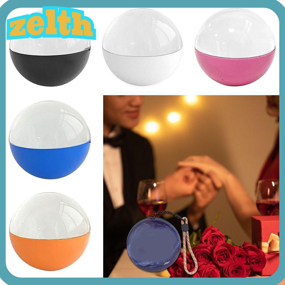 ZELTH Video Display Ball, DIY Electronic Screen Crystal Ball, Effect Pixel Display Digital Video Dis