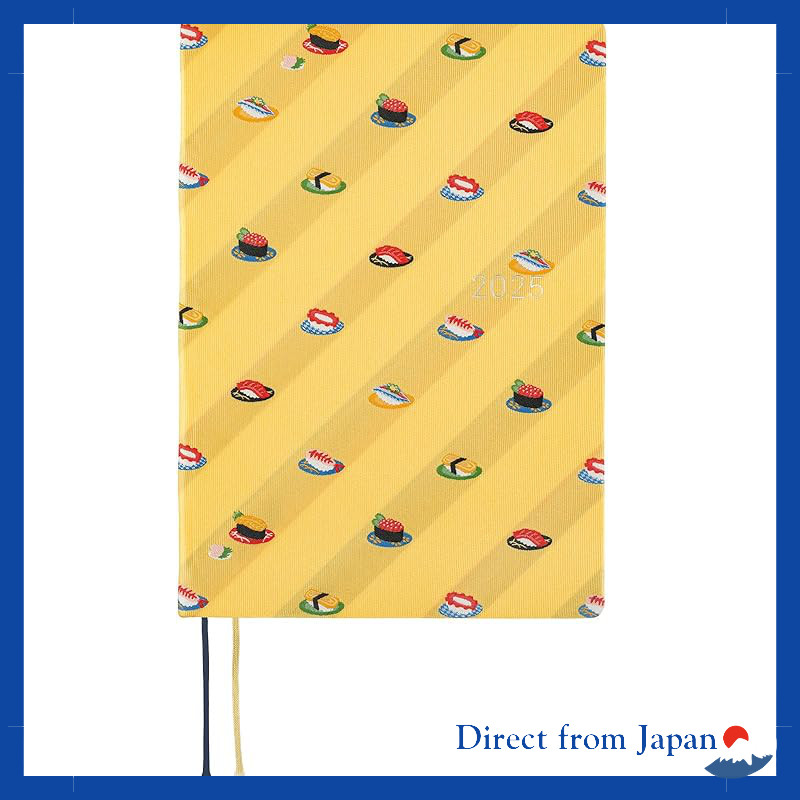 Hobonichi Techo 2025 HON Thailand & Chief/SUSHI [A5/1 Page Per Day/January/Monday Start]