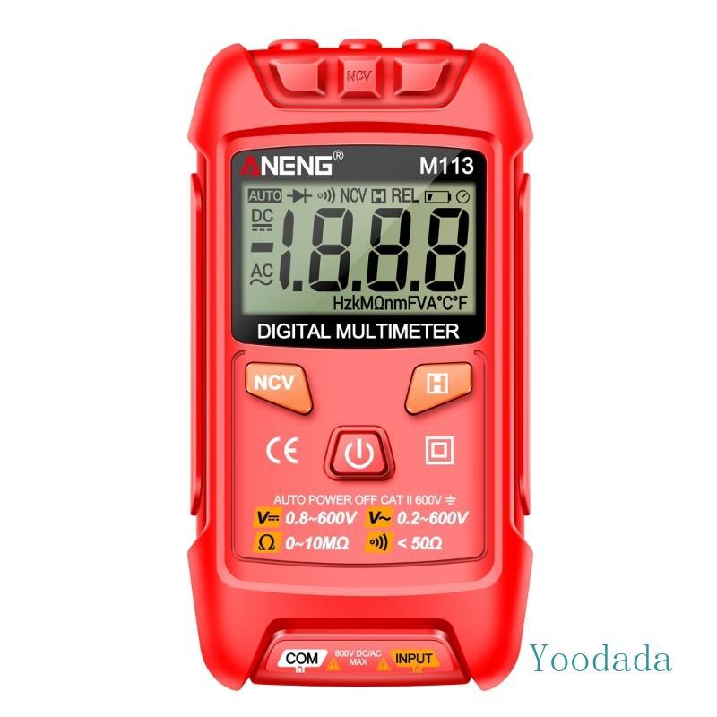 Yoo Digital Meter 1999 นับ NCV มัลติมิเตอร์ระบุข้อมูลอัตโนมัติ