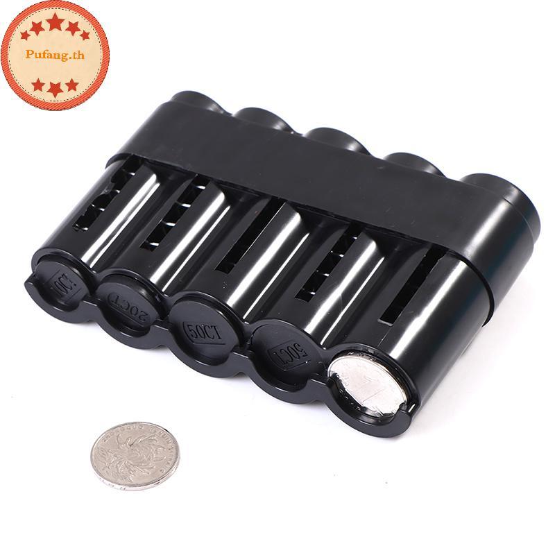 PUFANG Creative Storage Coins Purse Storage Box Euro Coin Dispenser Coin Holder TH