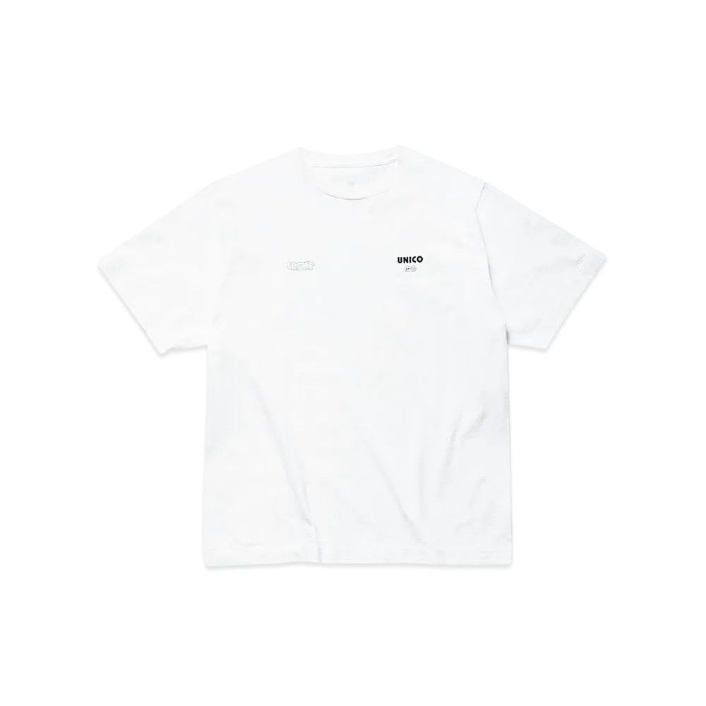 FRAGMENT x uniform experiment UNICO WIDE TEE (BACK UNICO) White Unused