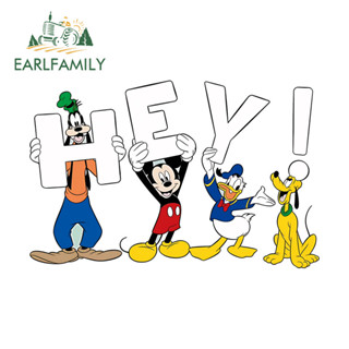 ครอบครัวเอิร์ล มิกกี้และเพื่อนของเขาสติกเกอร์การ์ตูนตลกลําต้…