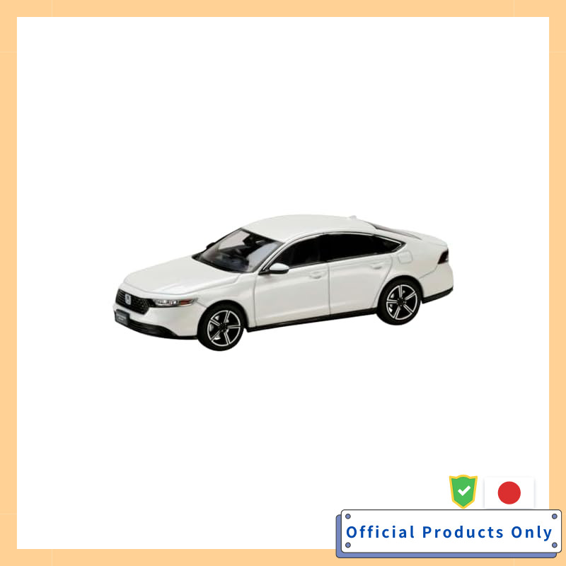 HJ43 1/43 Honda Accord Platinum White Pearl Finished Model