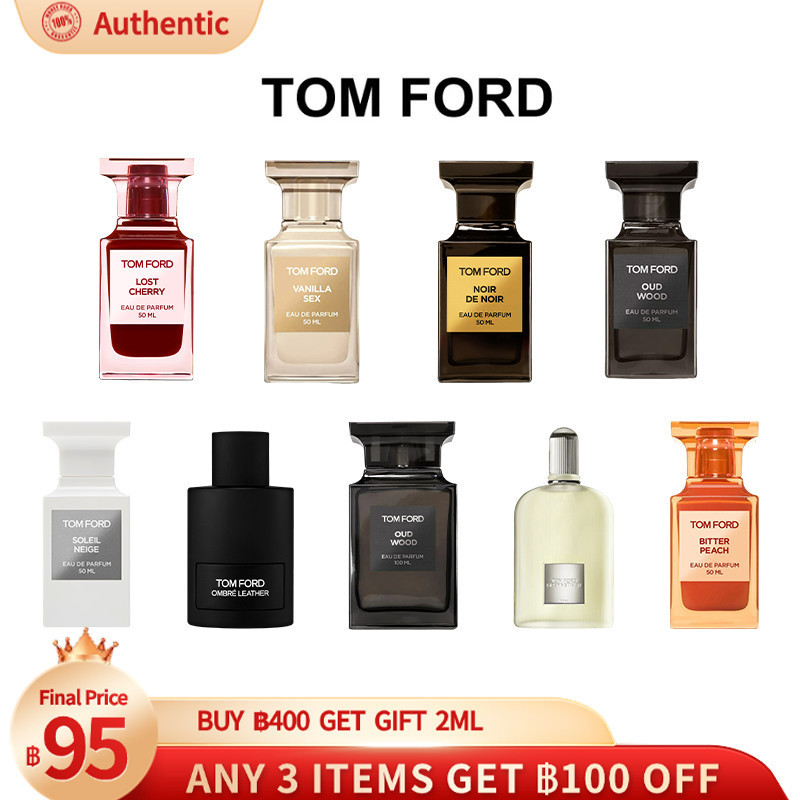 【น้ําหอมแบ่งขาย 】 Tom Ford Soleil Neige & Vanilla Sex & Soleil Blanc EDP 2ml/5ml/10ml น้ำหอม