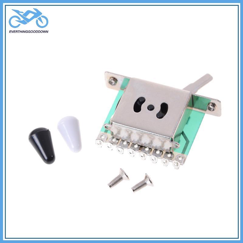 EVER 5 Way Piup Selector Switches Toggle Leaver Switch สําหรับ Tele Strat Guitar TH
