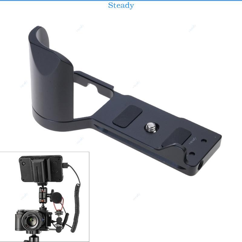 Steady Aluminium L Bracket Plate Hand Grip สําหรับ ZV E10 ติดตั้งและถอดด่วน