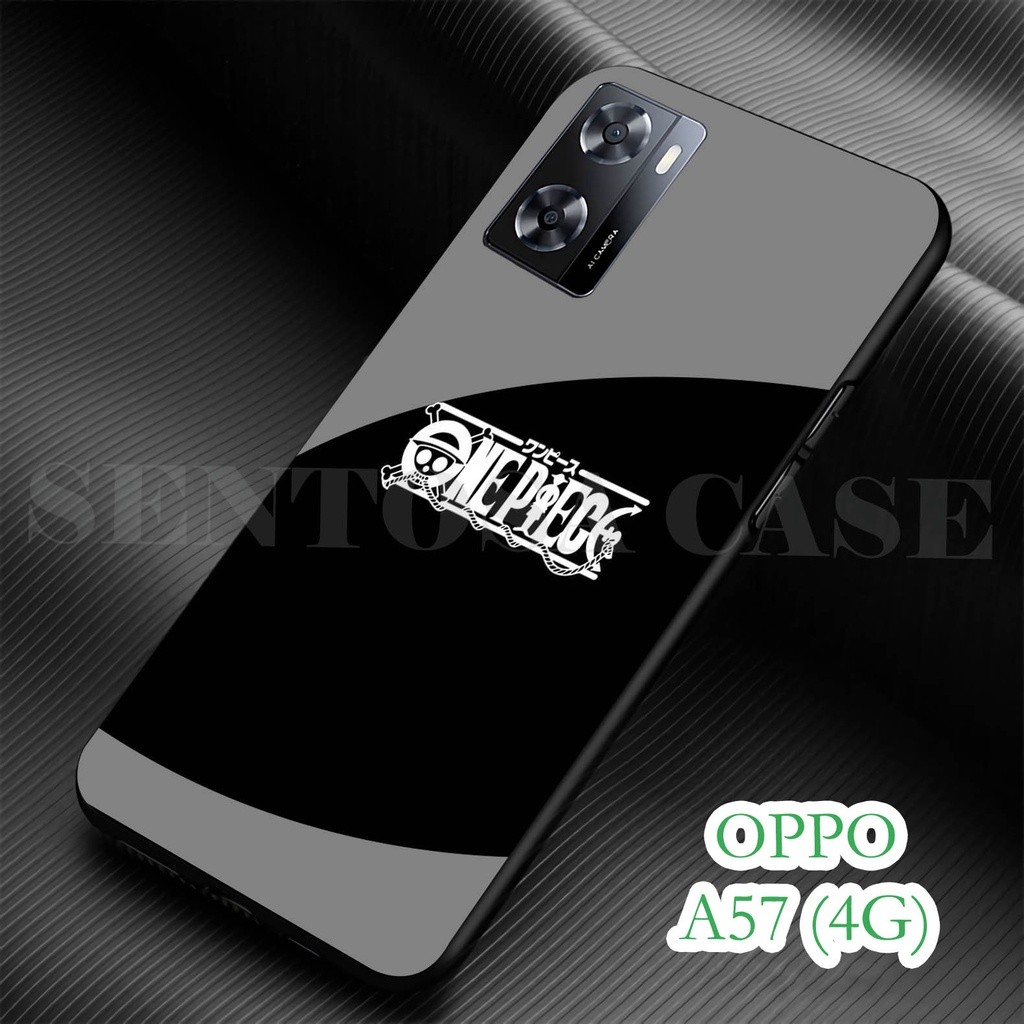 Softcase Glass Kaca OPPO A57 (4G) 2022 - เคส HP OPPO A57 (4G) 2022 [ S53 ].