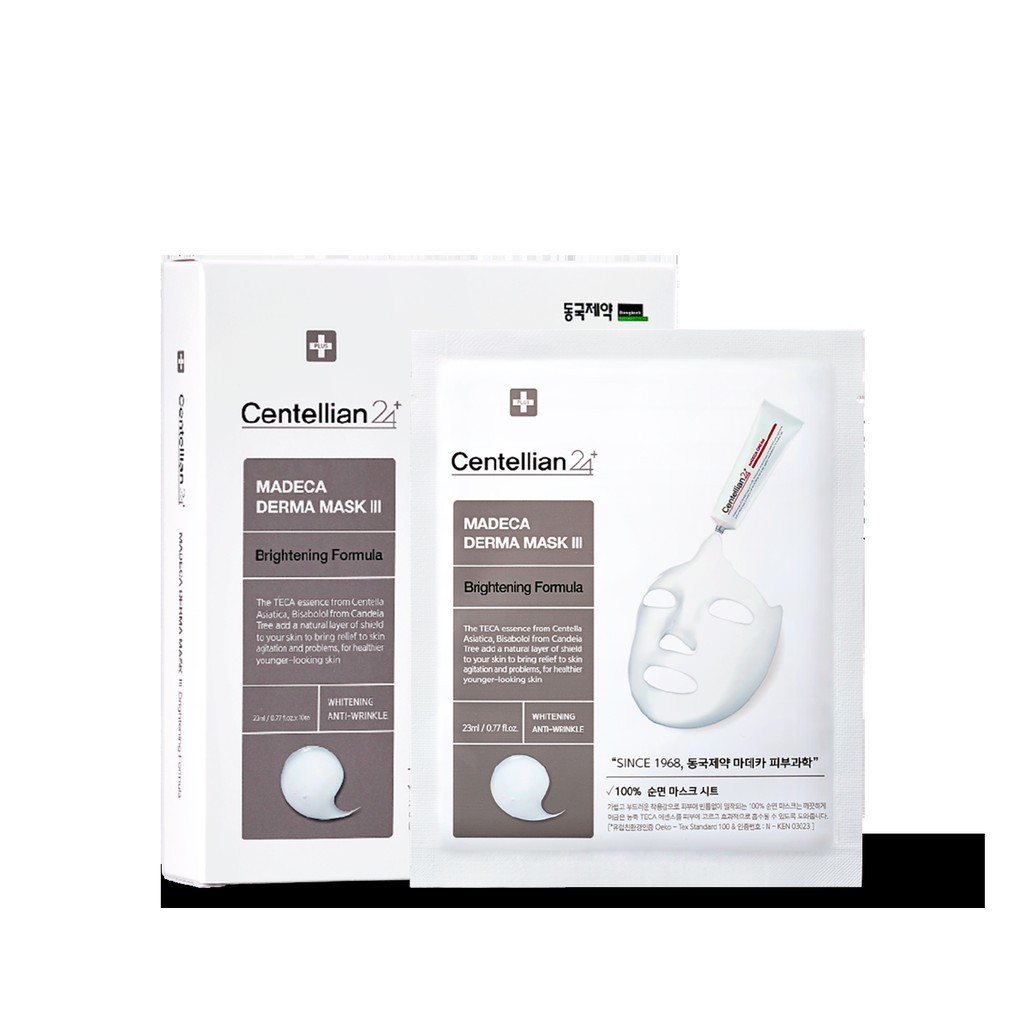[Centellian24] Madeca derma mask III Brightening Formula 23ml_10p / Korean Mask / Brightening Formul