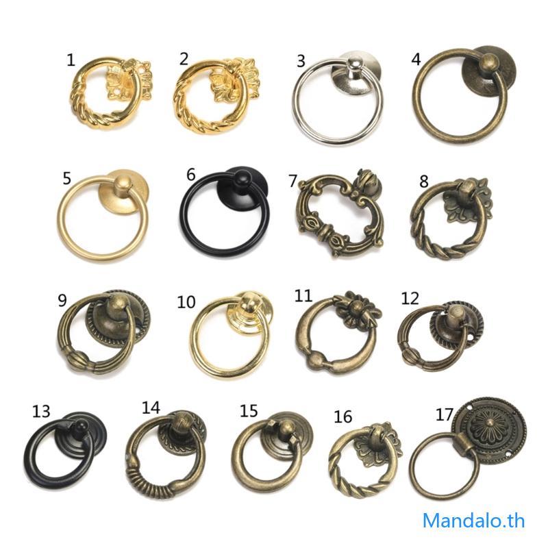 Antique Furniture Handles Drawer Cabinet Door Knobs Pull Handles Retro Decor