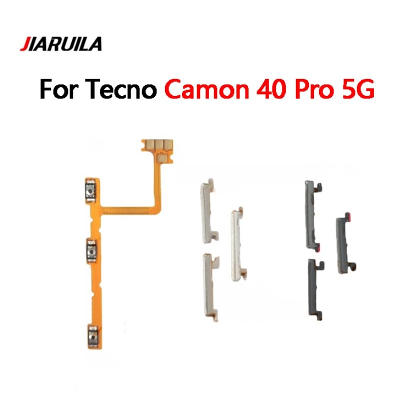 สําหรับ Tecno Camon 40 Pro 5G เปิดปุ่มปรับระดับเสียง Flex