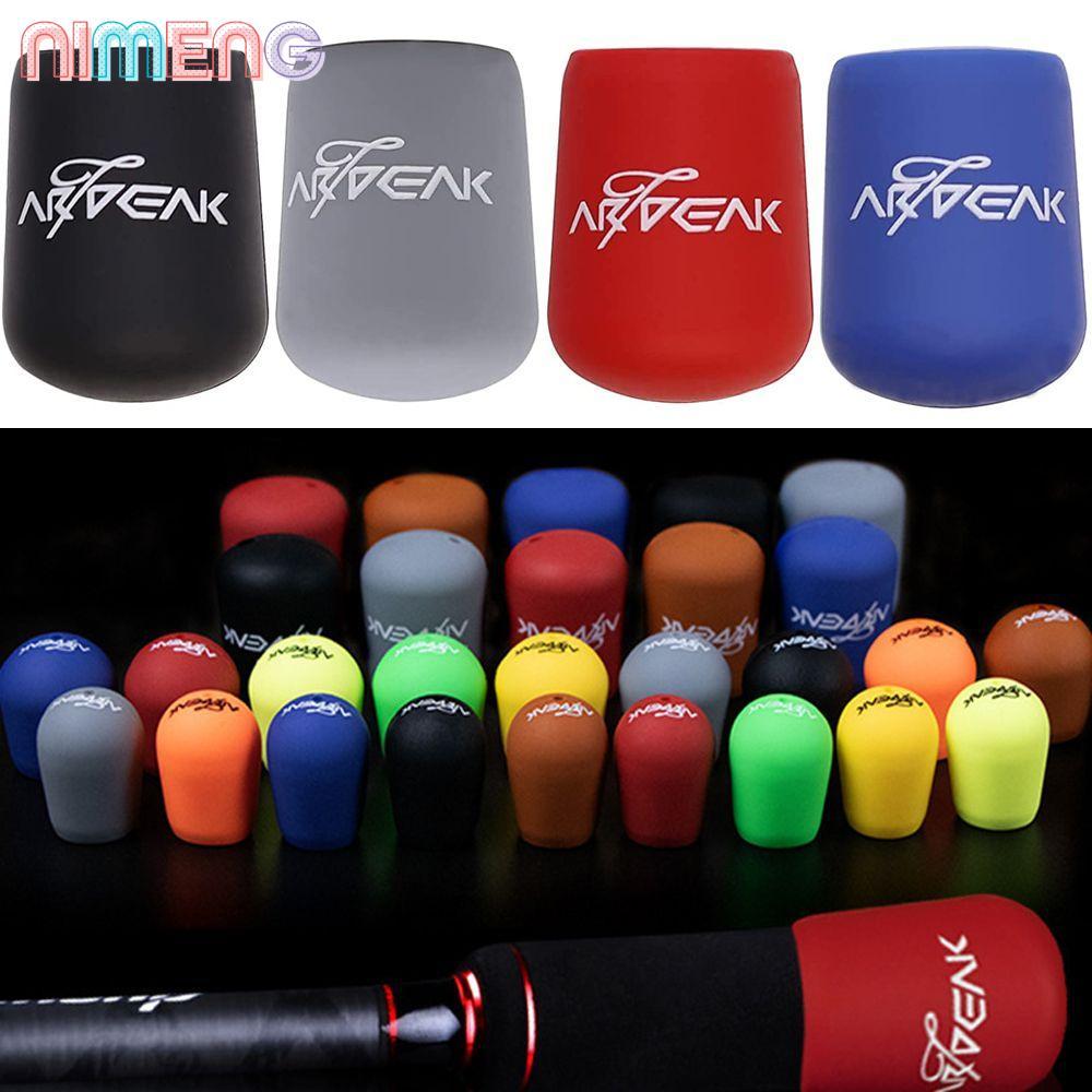 คันเบ็ดตกปลากันลื่นมือจับซิลิกาเจลพร้อมฝาครอบ