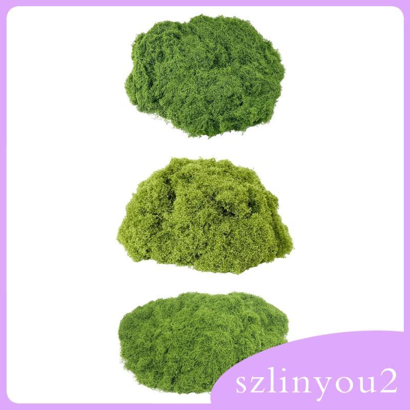 [szlinyou2] จําลองประดิษฐ์พืชประดิษฐ์ Lichen Decor ไนลอนไม่มีคราบสําหรับงานฝีมือรุ่นทําตกแต่งบ้านกิจ