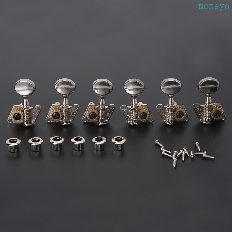Mya Acoustic Folk Guitar Open Tuning Peg Tuners หัวเครื่องสําหรับอะไหล่ทดแทน