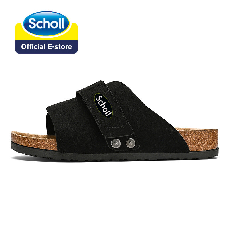 Scholl รองเท้าสกอลล์-ไบโอ โทบี้ Biom Toby รองเท้าแตะสวม ผู้ชาย รองเท้าสุขภาพ นวัตกรรม Biomechanics ร