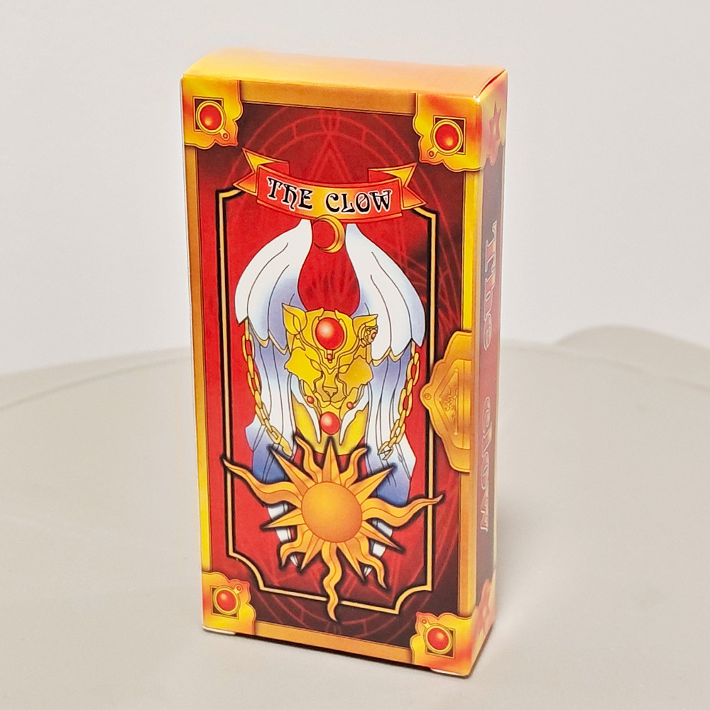 Magical Cardcaptor Sakura Clow Card Deck 11*5.5 ซม. - 56 ชิ้นการ์ดสําหรับคอสเพลย์และจอแสดงผล