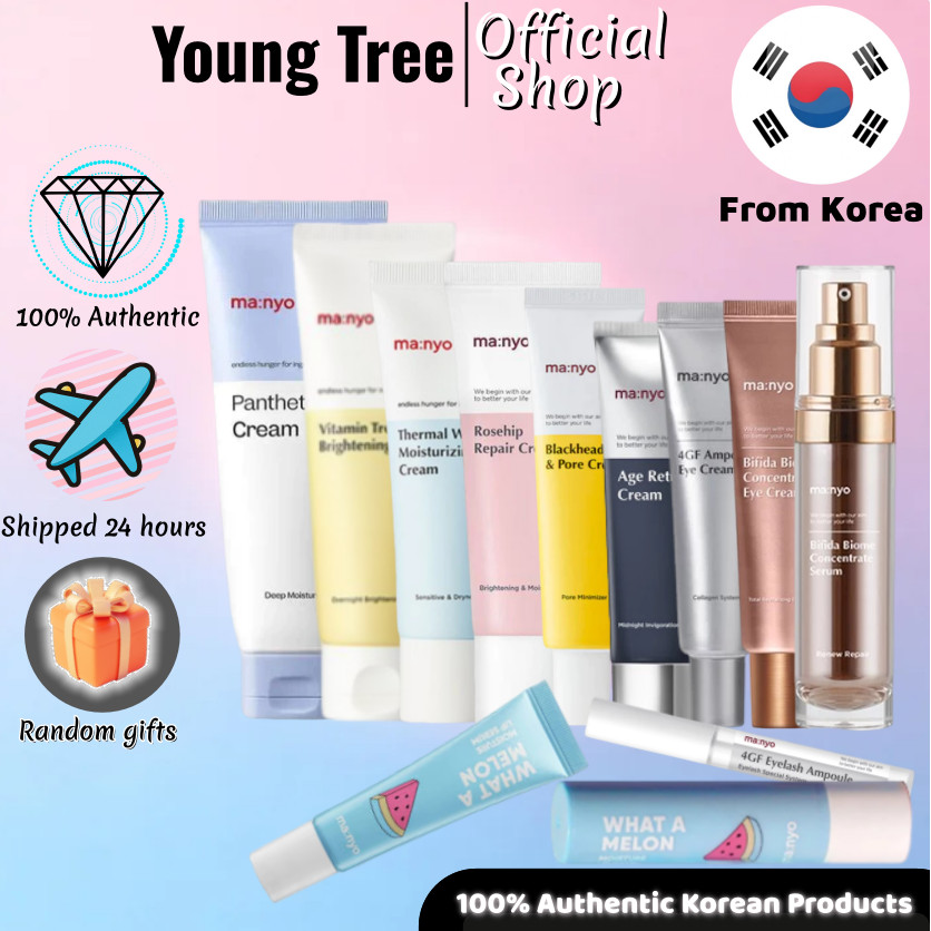 [MA:NYO] Panthetoin Cream 80ml/Blackhead Pore Cream 30ml/Thermal Water Cream 50ml/Rosehip Repair Cre