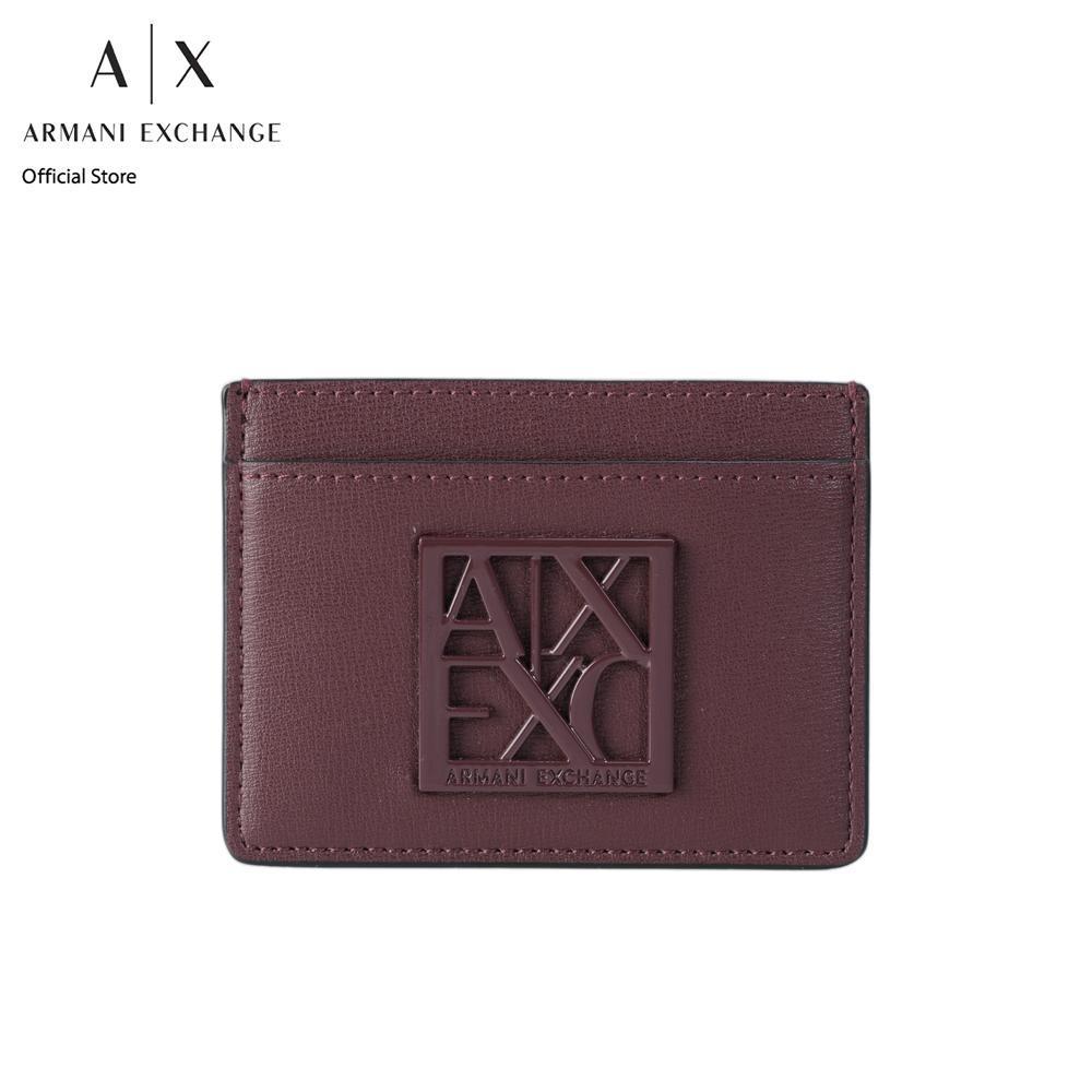 Armani Exchange กระเป๋าใส่บัตรผู้หญิง รุ่น 948573-0A874-UA343 - สีแดง