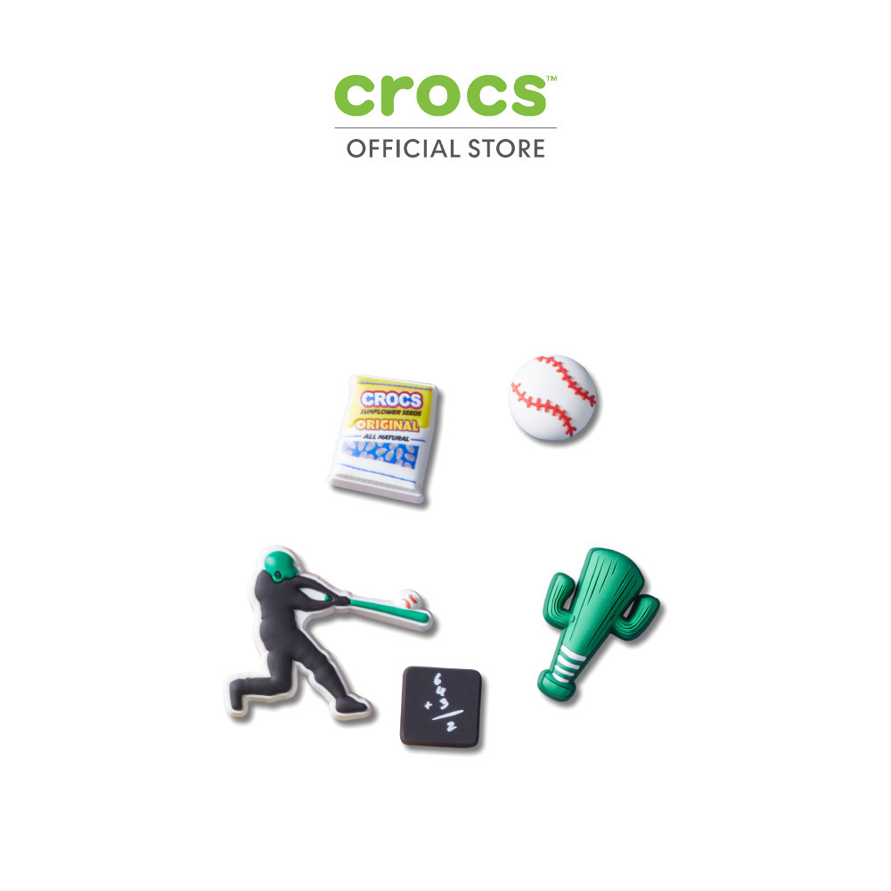 CROCS ตัวติดรองเท้า JIBBITZ™ BASEBALL TEAM 5 PACK รุ่น 10015040 - MULTICOLOR