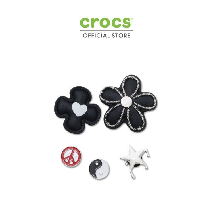 CROCS ตัวติดรองเท้า JIBBITZ™ CROCTOBER MIXED 5 PACK รุ่น 10018109 - MULTICOLOR