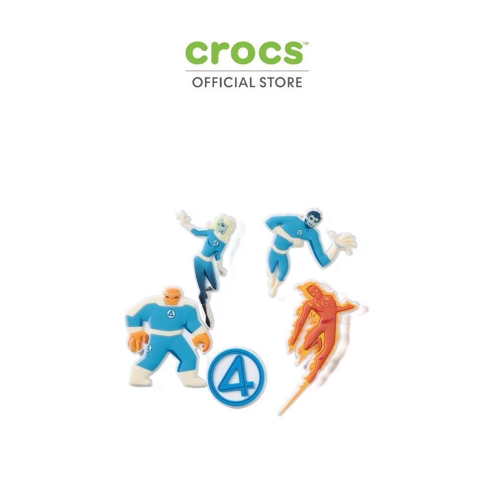 CROCS ตัวติดรองเท้า JIBBITZ™ MARVEL FANTASTIC 4 5 PACK รุ่น 10015924 -  MULTI COLOR