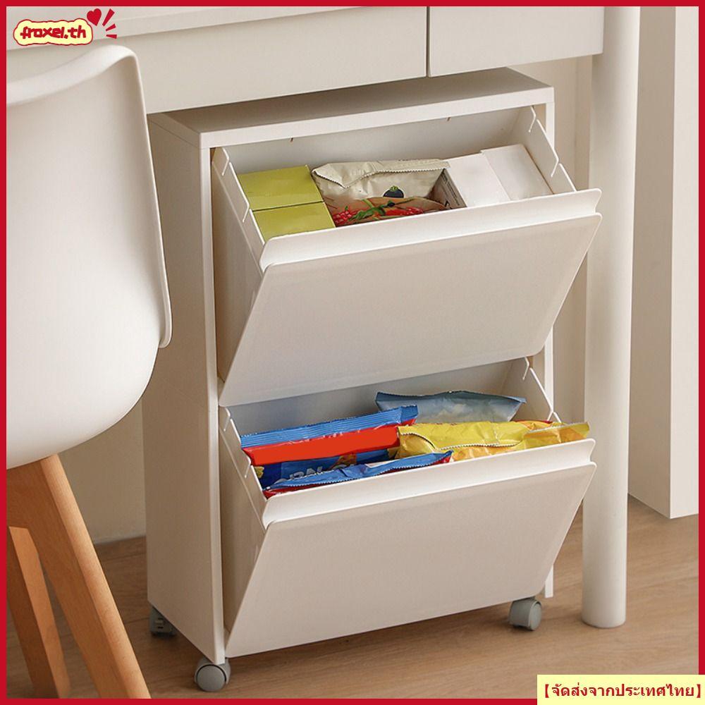 FROXEL ตู้เก็บของ Organizer, Strong Load-bearing Stackable Toy Box, Multifunctional With Wheels Larg