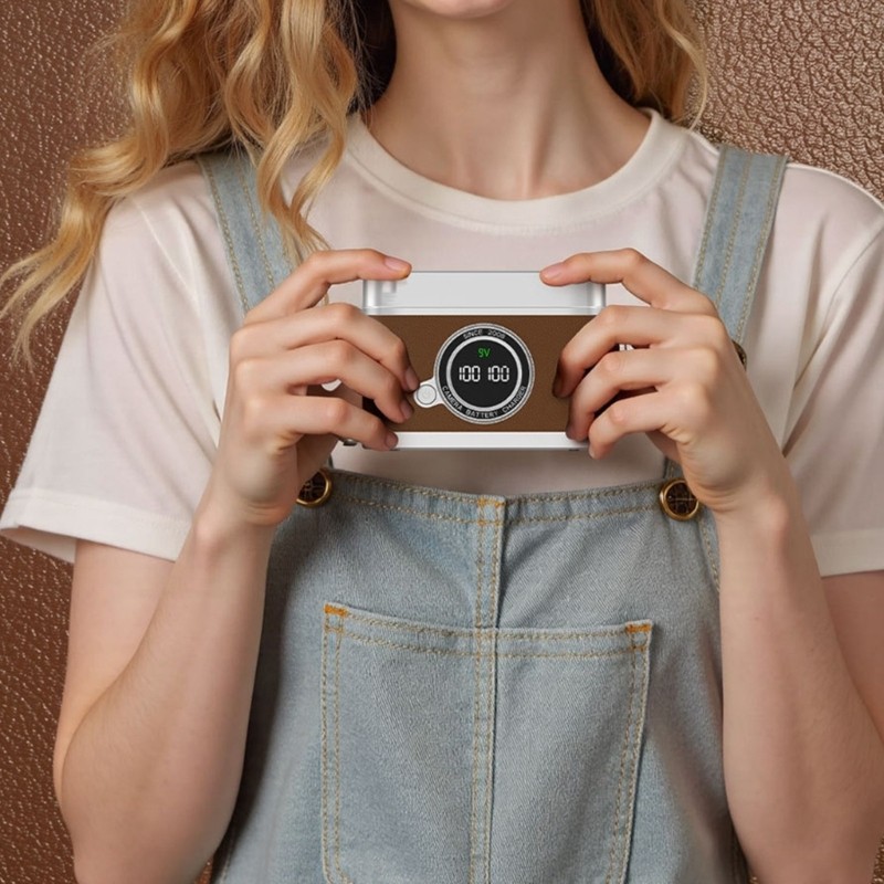 QUIM 2-Slot Fast Charger สําหรับ FZ100 A7M4 A6700 A7M3 พร้อม LCD และ Type C