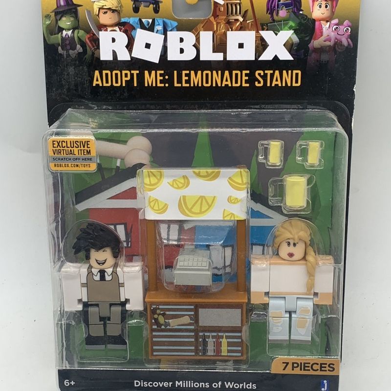 【พร้อมส่ง】roblox การ์ด ของเล่น ตุ๊กตา toy robuxR ROBLOX LEMONADE STAND การเล่นอินเทรนด์ สินค้าของแท้