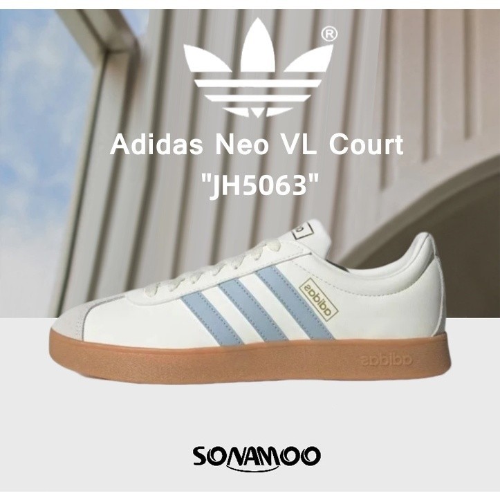 *พร้อมส่ง* 100% authentic  Adidas Neo VL Court 2.0 Low Top JH5063 รองเท้าผ้าใบ
