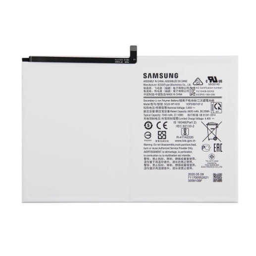 เหมาะสําหรับแบตเตอรี่โทรศัพท์มือถือ Samsung/Samsung Galaxy Tab A7 T500 SCUD-WT-N19