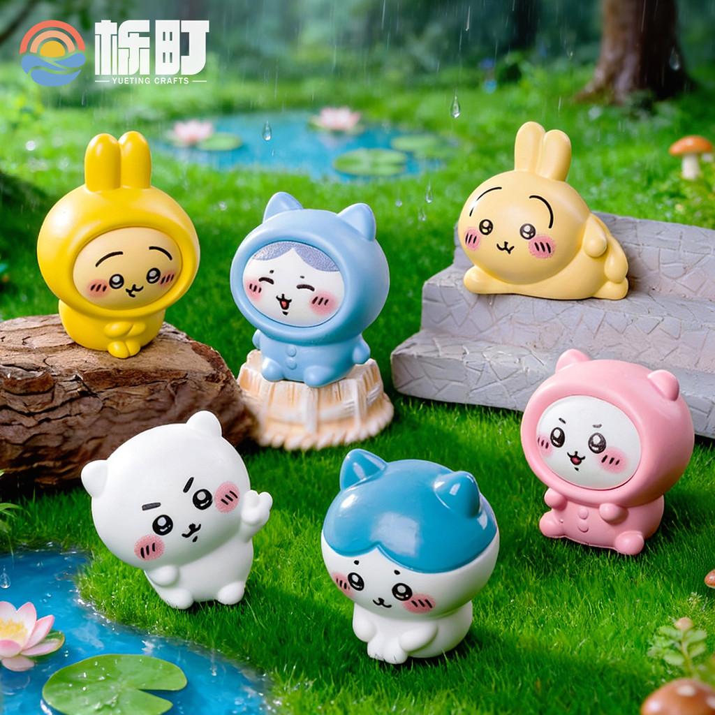 ภูมิทัศน์ไมโครความคิดสร้างสรรค์เสื้อกันฝน   DIY ตุ๊กตาบ้าน ตกแต่งบ้าน ตกแต่งโต๊ะทํางานในรถยนต์