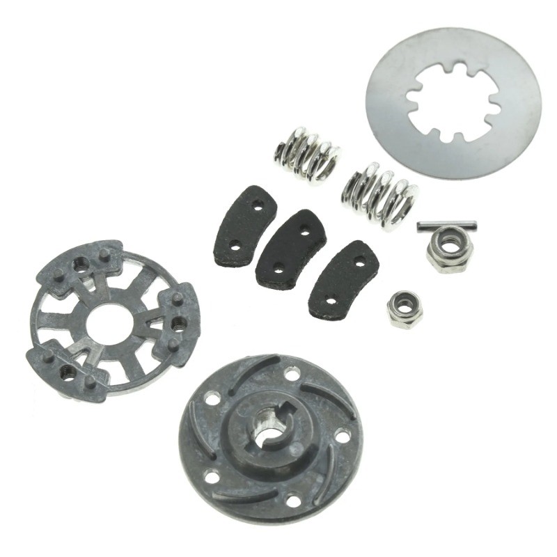 รองเท้าแตะโลหะคลัทช์ Rebuild Kit รองเท้าแตะความดันแผ่น & Hub 5552X 5556 สําหรับ TRXS Slash 4X4 Rustl