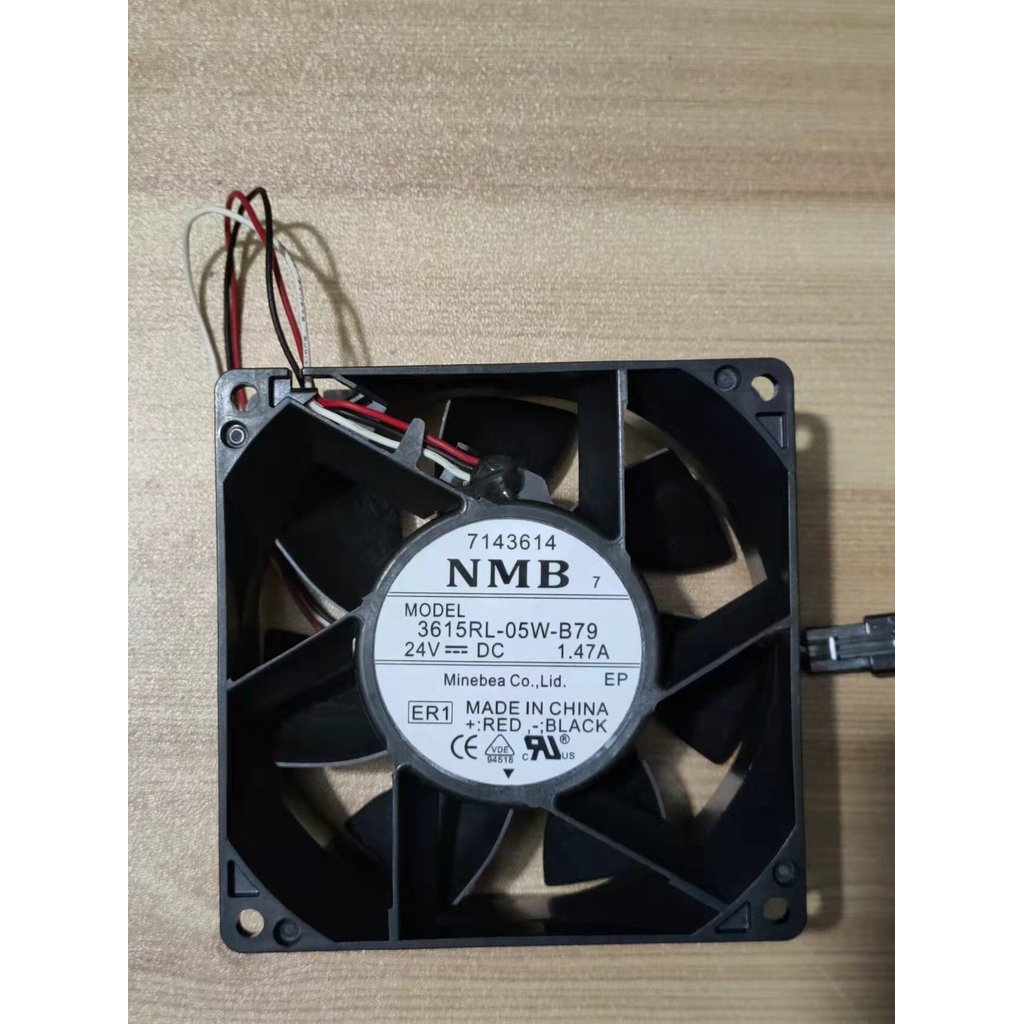 [Radiator] Original NMB 3615RL-05W-B79/b70 9038 24V 1.47 A 9CM พัดลมกันน้ําอินเวอร์เตอร์