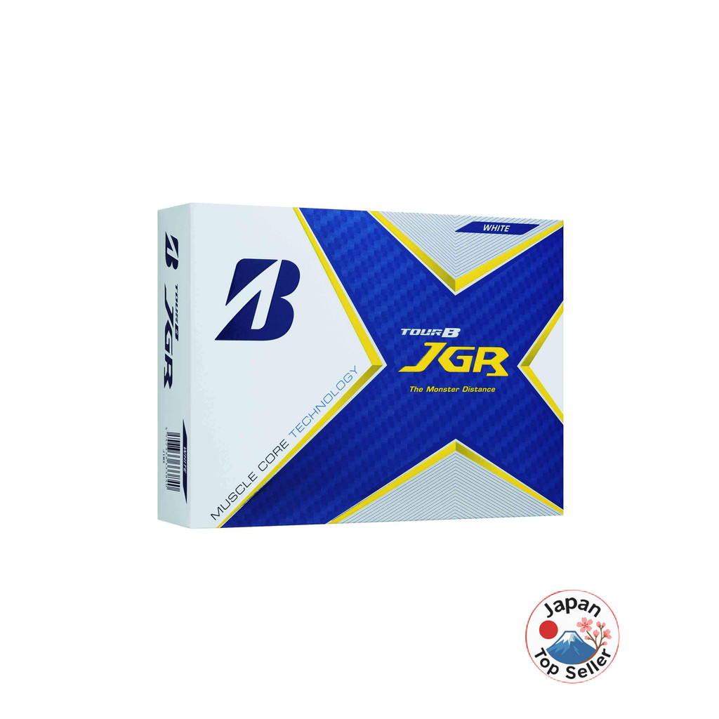 【ผลิตในญี่ปุ่น】Bridgestone TOUR B JGR ลูกกอล์ฟกอล์ฟ Distance Performance ระยะทางไกล ตีง่าย วิถีลูกเส
