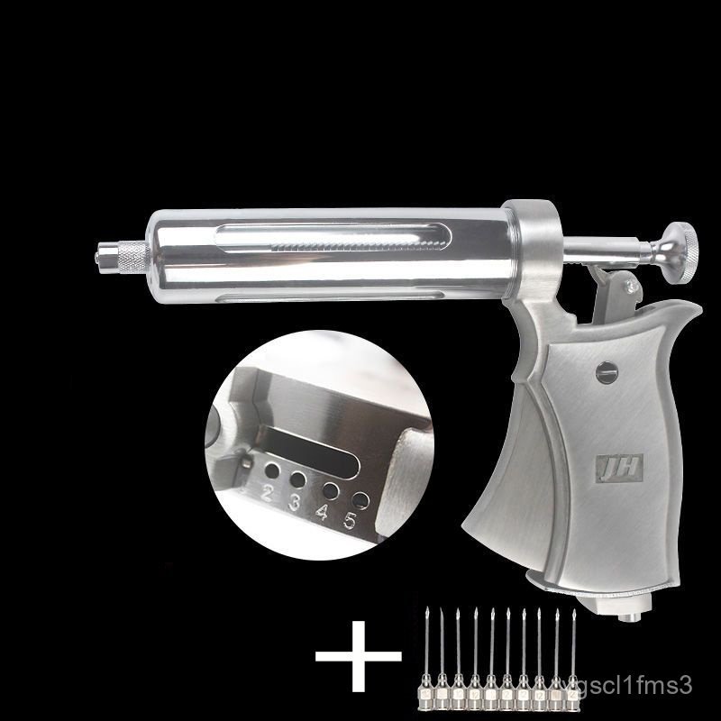 Continuous Syringe For Veterinal Use 50ML/30ML/20ML/10ML Automatic Injector Pigs, Beefs, Sheep Vacci