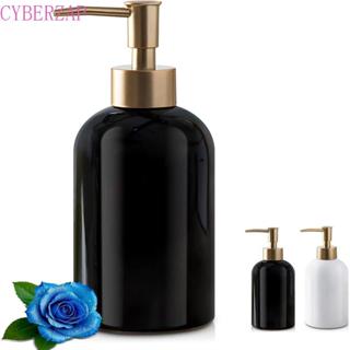 CYBERZAP เครื่องจ่ายสบู่เซรามิก, ขวดปั๊มของเหลวแบบพกพาเปล่า,…